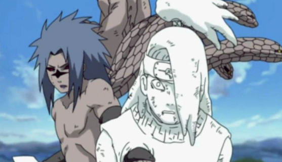 佐助vs迪达拉第几集