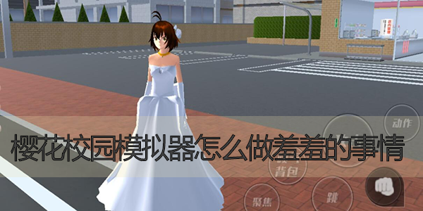 樱花校园模拟器怎么做羞羞的事情