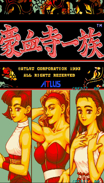 豪血寺一族2出招表