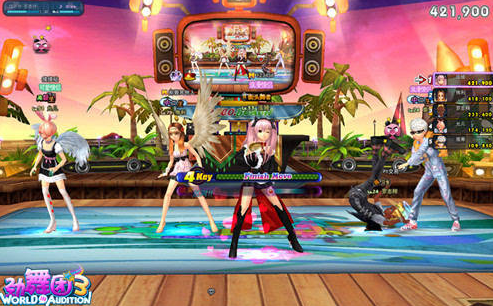 劲舞团自由舞步一览