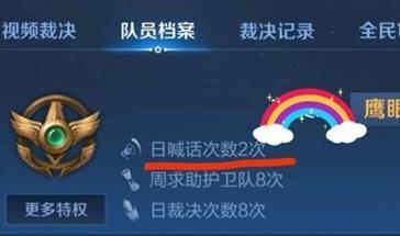 王者荣耀鹰眼护卫队日常喊话是什么意思