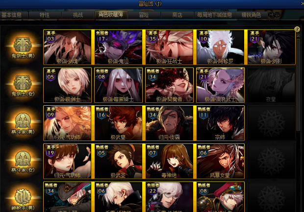 dnf冒险团怎么升级