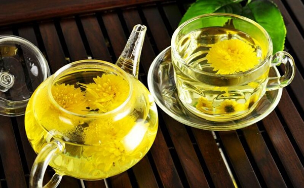 抖音黑茶青茶菊花茶梗意思
