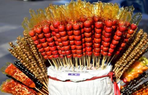 我国的传统小吃“冰糖葫芦’,最开始是一种