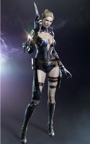 穿越火线女角色去掉所有服装