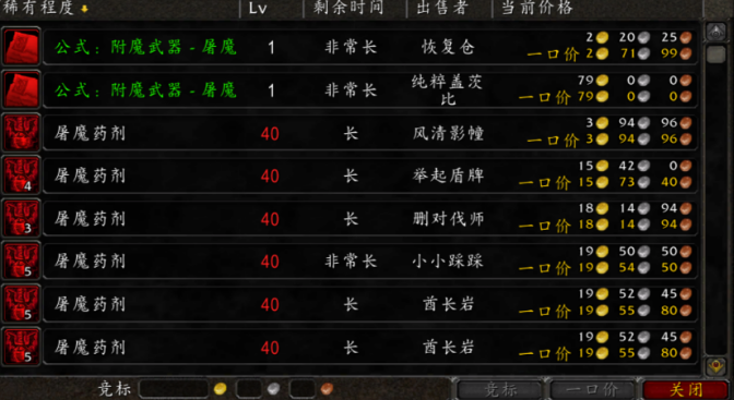 屠魔药剂成硬通货
