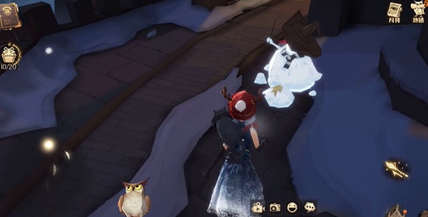 哈利波特魔法觉醒彩蛋雪人位置在哪？