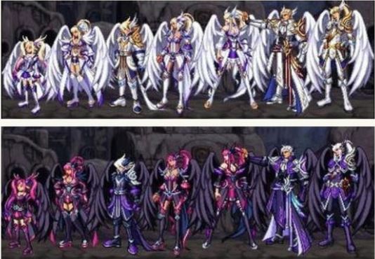 dnf天空套1到12套外观图片大全分享