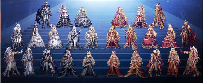 dnf天空套1到12套外观图片大全分享