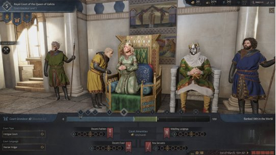 《十字军之王3》DLC“皇家宫廷”发售