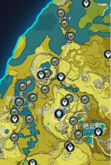 原神清心采集点哪里多