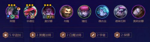 金铲铲之战s6.5霓虹之夜黑魔法师阵容运营