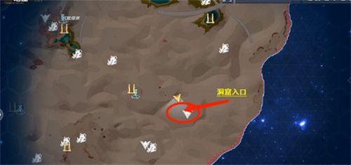 幻塔维拉流沙带风景点位置大全