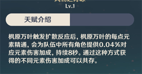 原神哪些元素可以扩散 可以扩散的反应一览