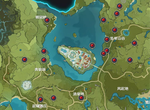 原神苹果在哪里收集