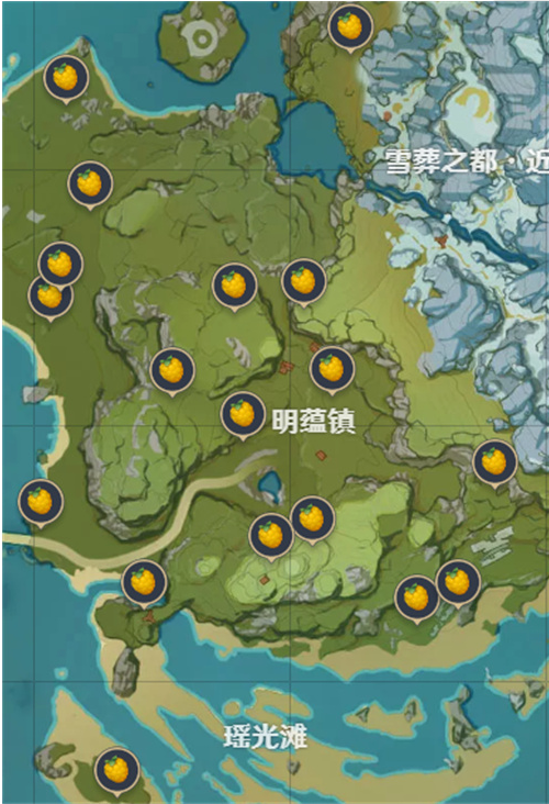 原神树莓怎么得