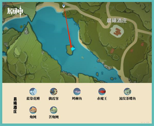原神全部钓鱼点具体位置大全攻略详细介绍