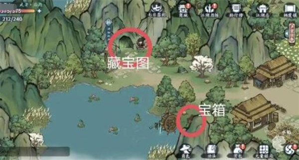 方寸对决栖霞镇江湖志宝箱详细坐标地址图文介绍一览