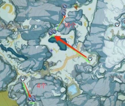 原神4.1星银矿石采集路线在哪里,原神星银矿石采集路线位置图文介绍