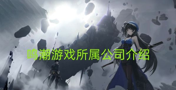 鸣潮游戏哪个公司做的