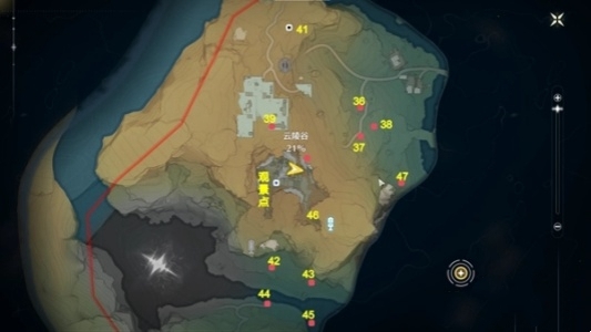 鸣潮云陵谷宝箱怎么快速收集3