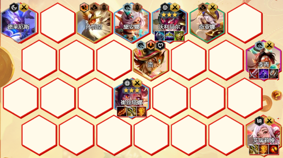 云顶S11决斗李青队怎么配2