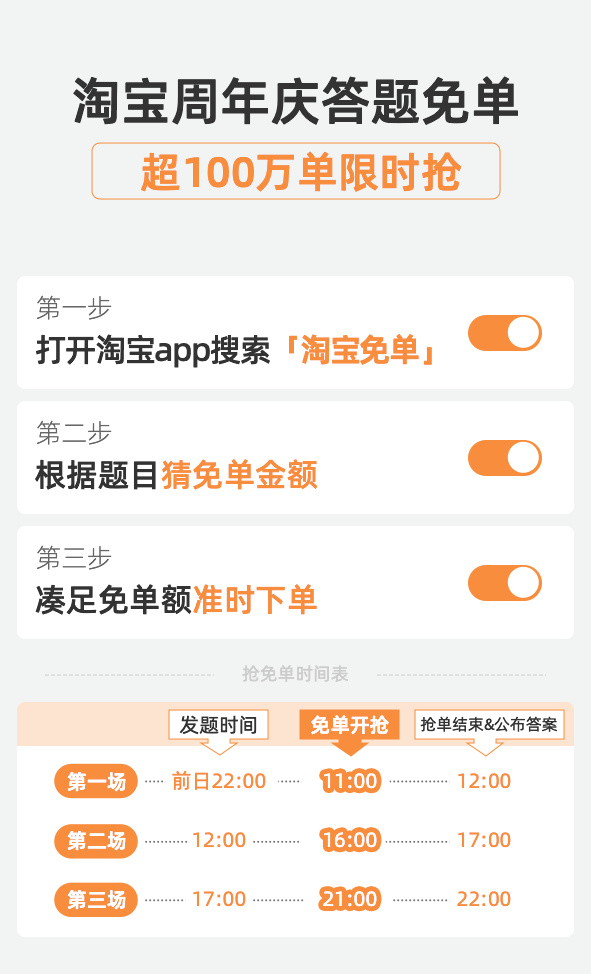 淘宝免单百分百必中技巧2