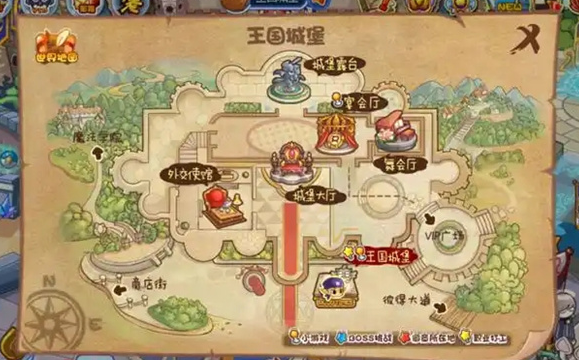 洛克王国魔法学院在哪里2