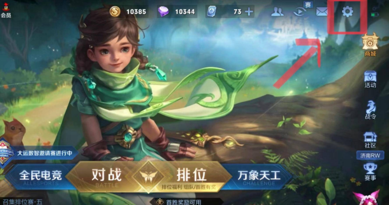 王者荣耀怎么设置隐身状态1