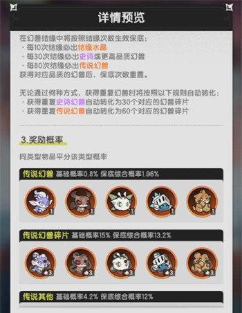杖剑传说幻兽多少抽能出2