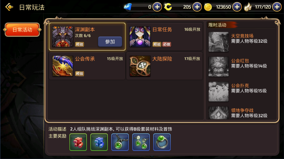 《龙之谷手游电脑版》深渊副本介绍 海量奖励拿到手软