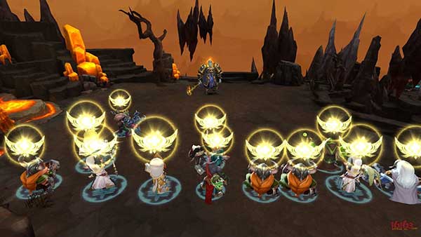 迷雾世界电脑版黑炎山谷深渊骷髅王通关攻略